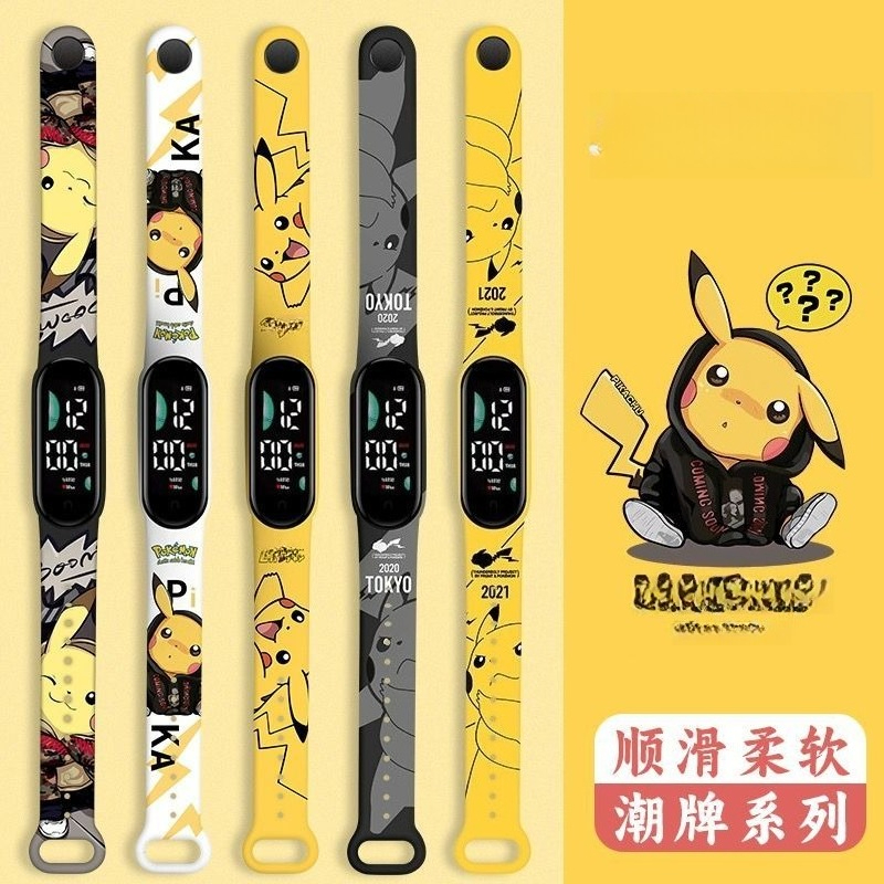 Pokémon cartoon pattern digita - Accessories With Watch review and price