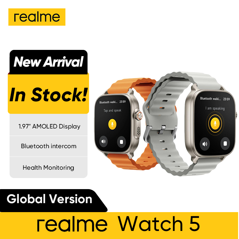 Global Version realme watch 5  - Smartwatch X2 review and price