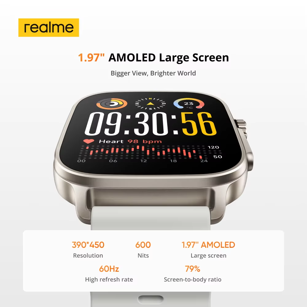 Global Version realme watch 5  - Smartwatch X2 review and price