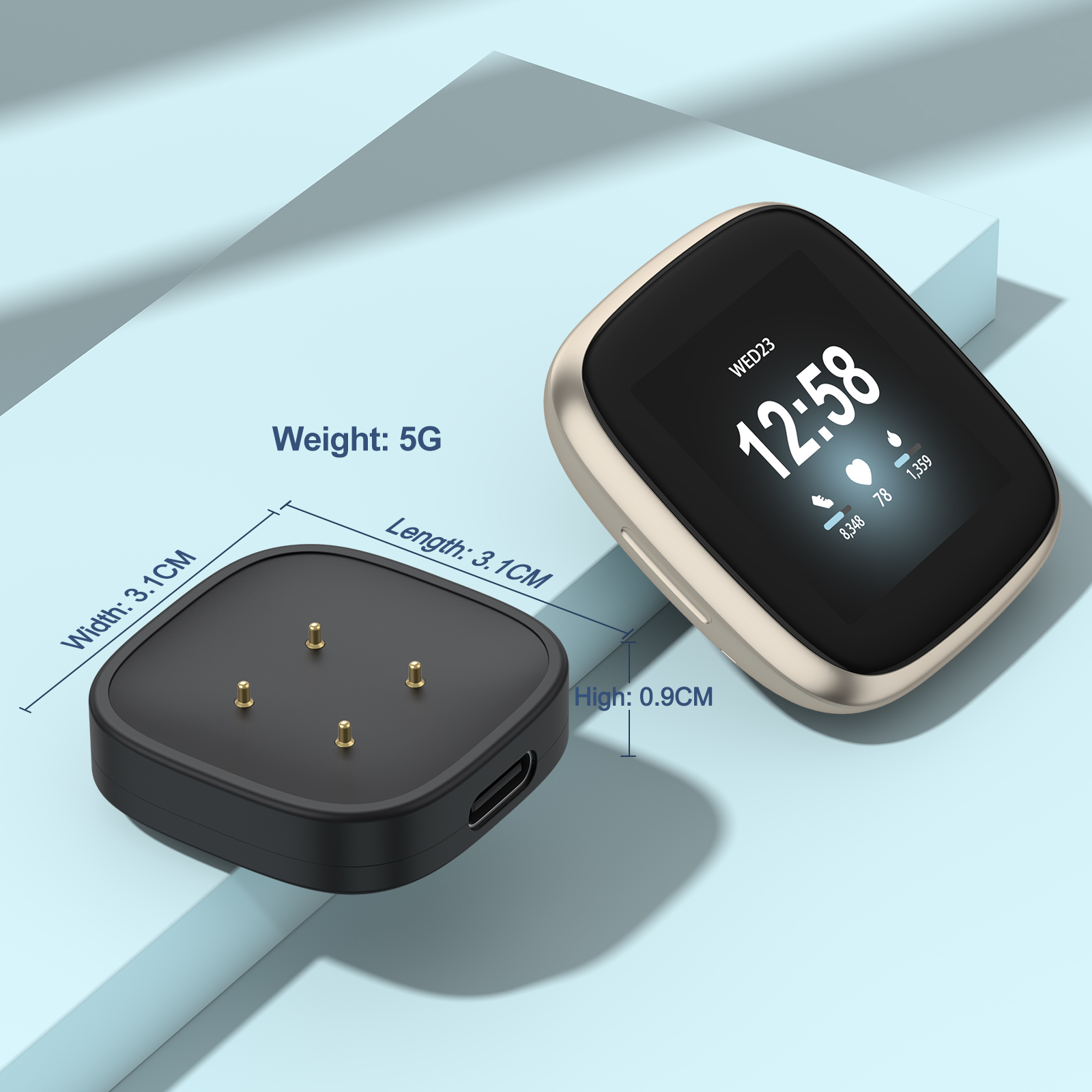 Watch Charger Head For Fitbit  - Smartwatch Nexus review and price