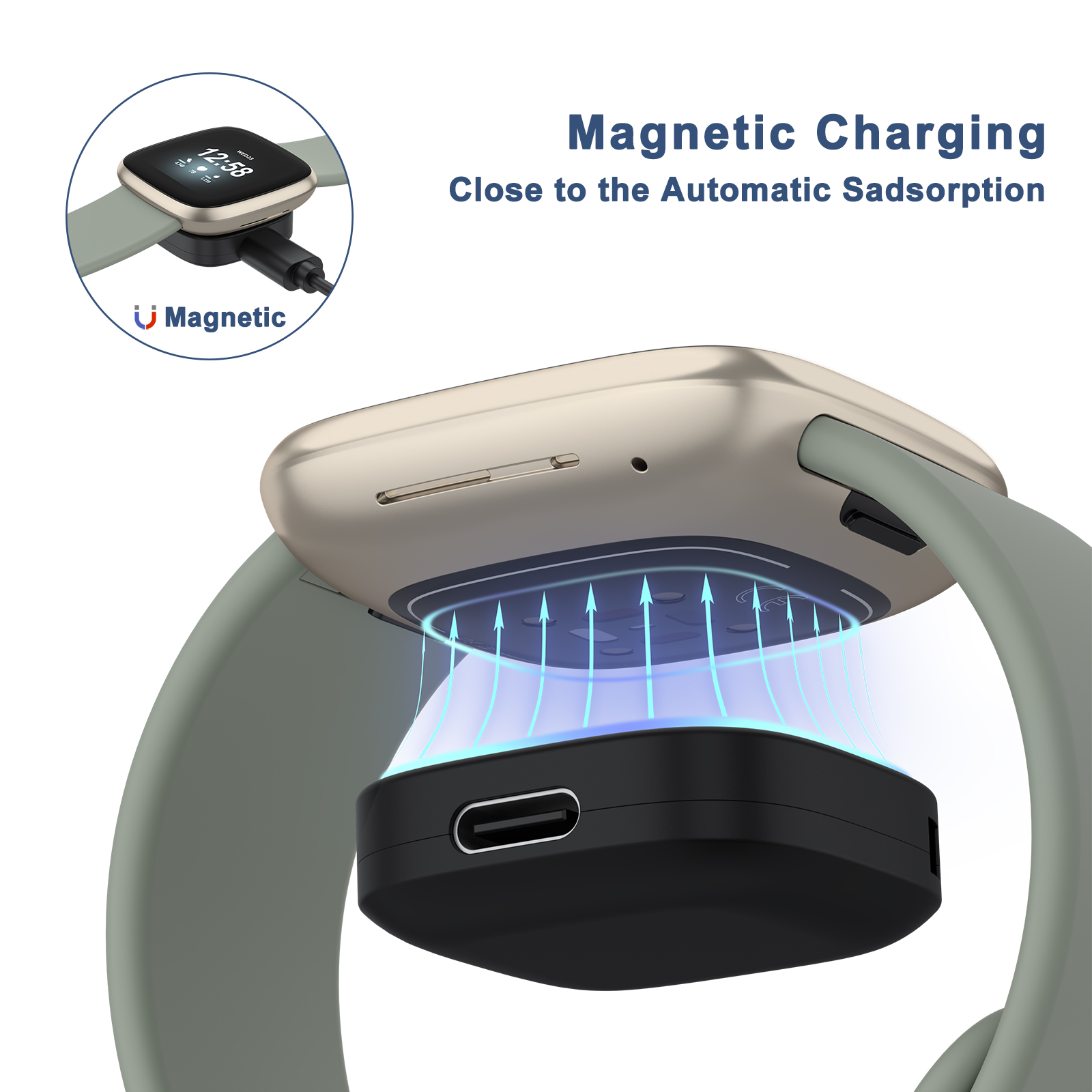 Watch Charger Head For Fitbit  - Smartwatch Nexus review and price