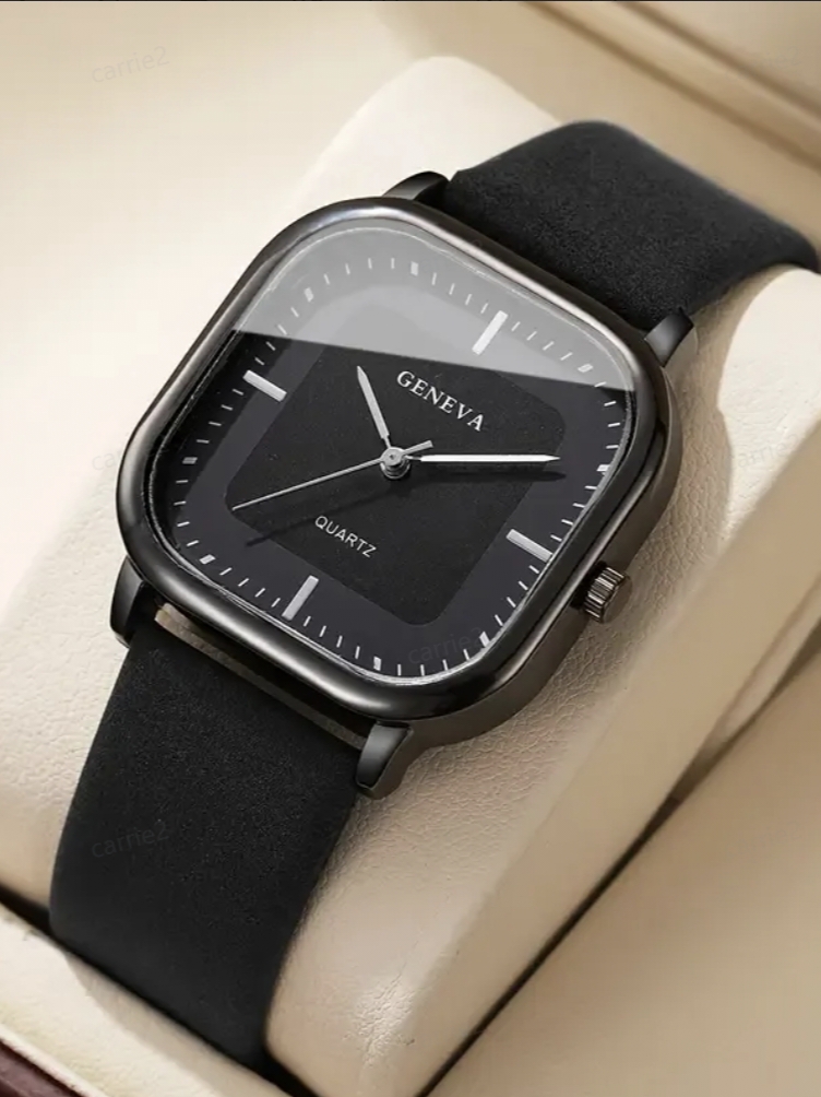No gift box; men's leather str - Accessories With Watch review and price