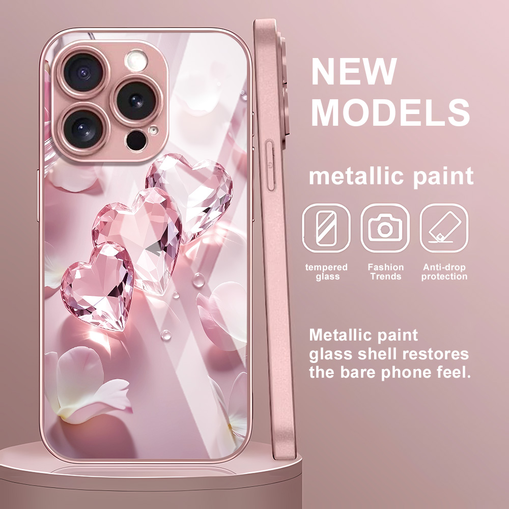 Pink Butterfly Tempered Glass  - Screen Protector Film review and price