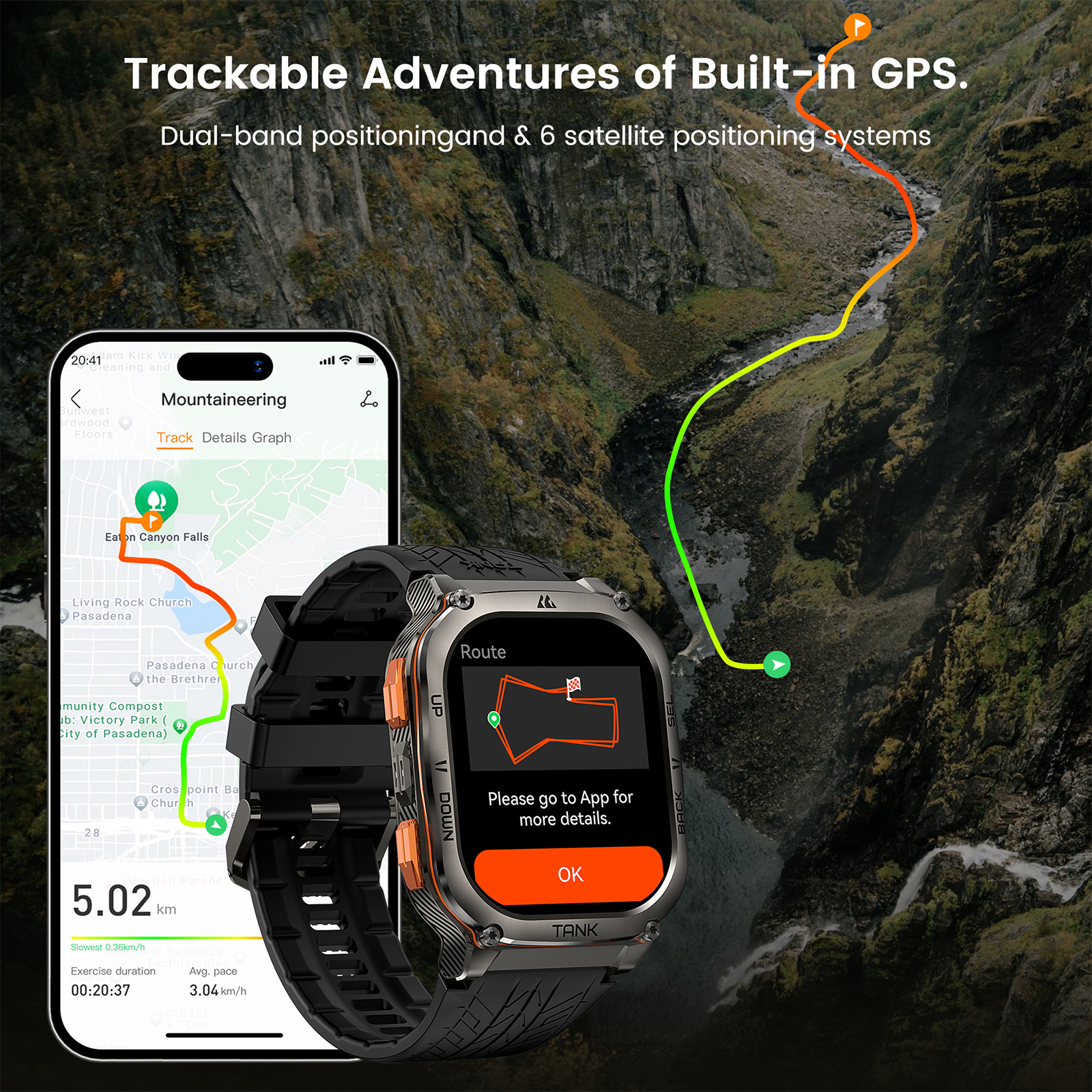 KOSPET TANK M3 Ultra GPS Smart - Smartwatch X2 review and price