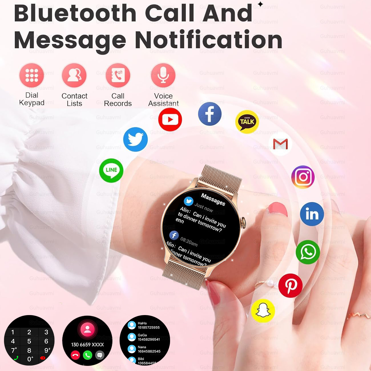 2026New Smart Watch Women Cust - Smartwatch Faces review and price