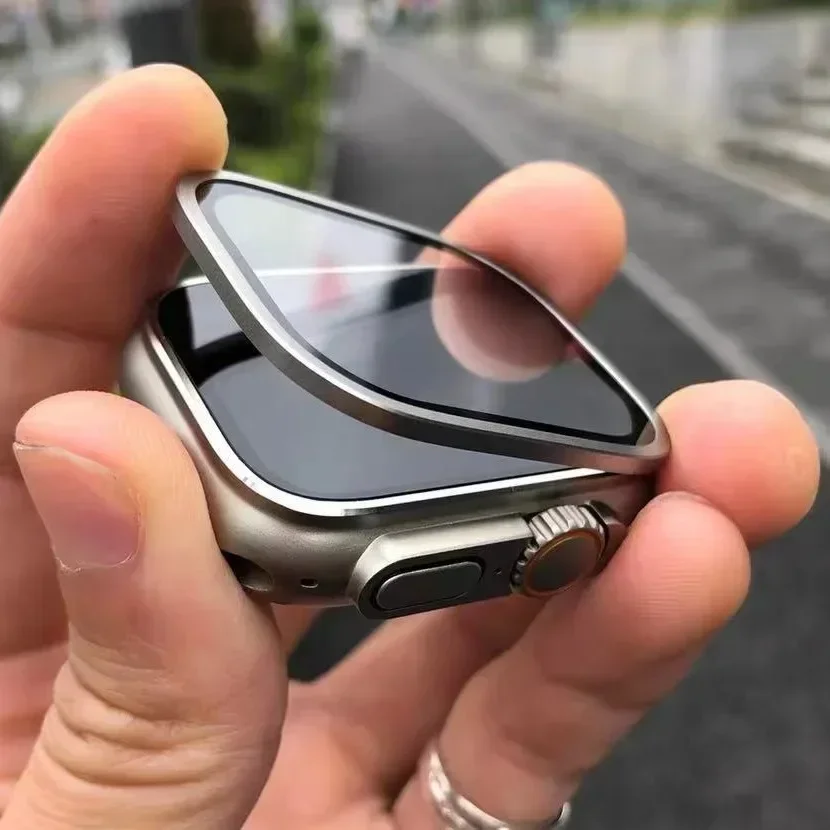 Tempered Glass Film For Apple  - Watch Case Bumper review and price