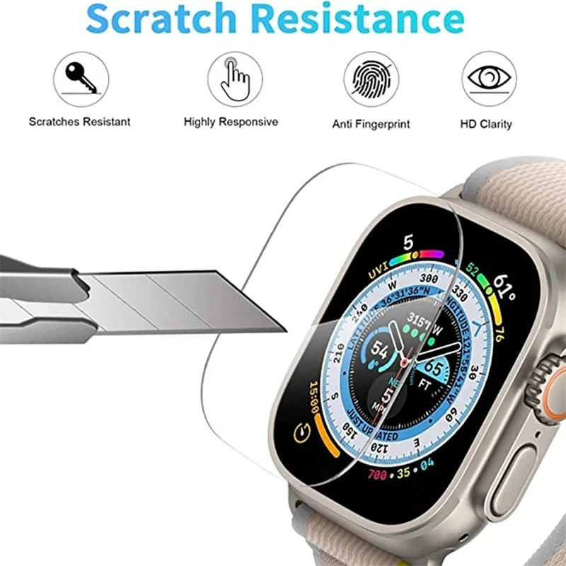 Tempered Glass for Apple Watch - Watch Case Bumper review and price