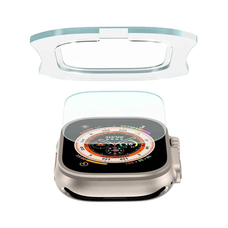 Tempered Glass for Apple Watch - Watch Case Bumper review and price