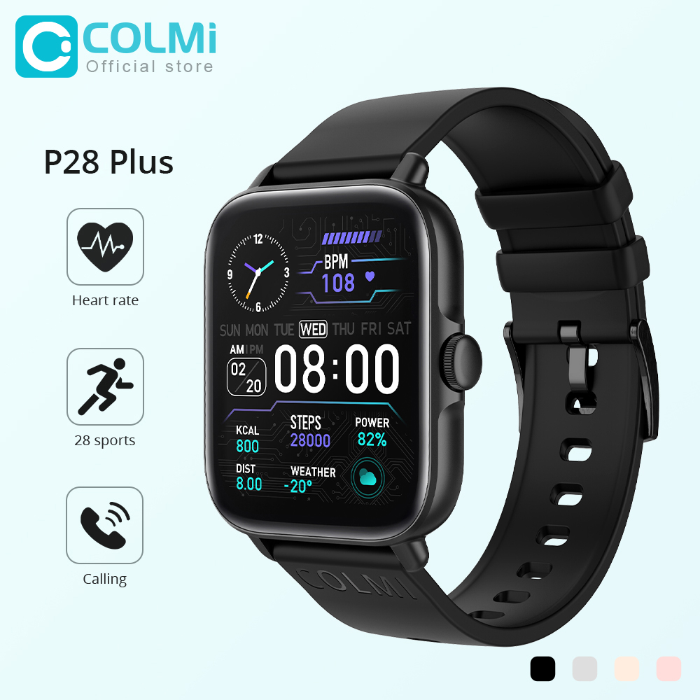 COLMI P28 Plus Bluetooth Answe - Smartwatch Faces review and price