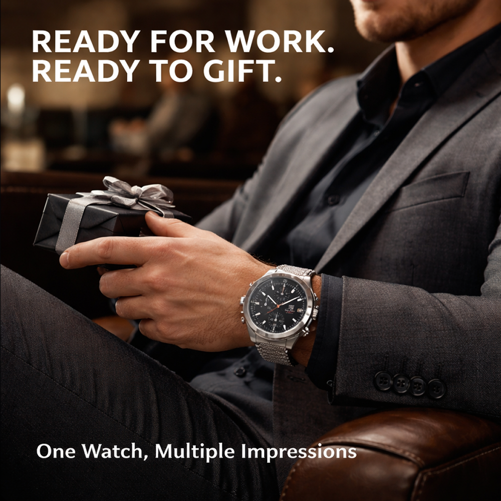 BENYAR Top Luxury Brand Men's  - Accessories With Watch review and price