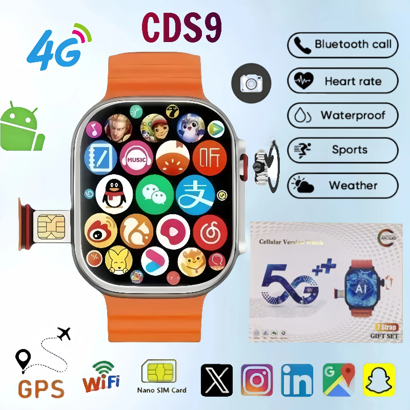 CDS9 Smartwatch Android 4G Net - Smartwatch Store review and price